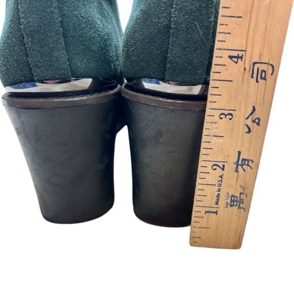 Donald J. Pliner Women's Dakota Chukka Platform Wedge Ankle Boots Green SZ 7.5M - Picture 9 of 11